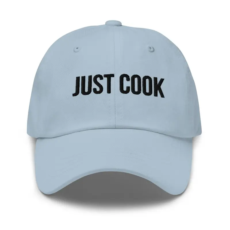 Just Cook Dad Cap Light Colors