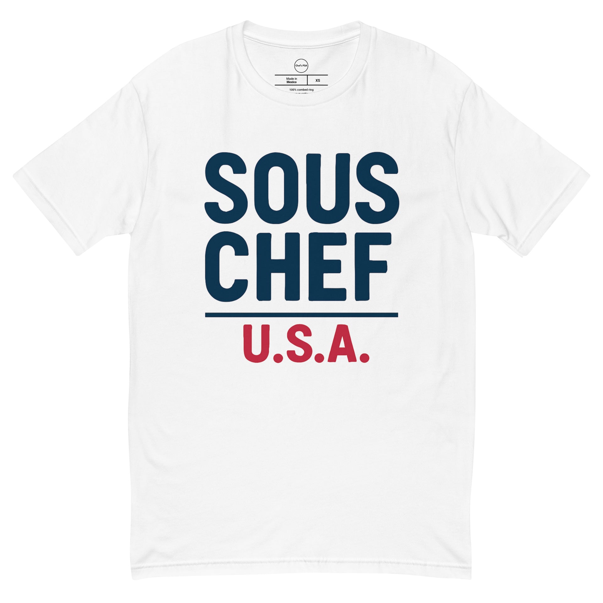 SOUS CHEF Short Sleeve T-Shirt – Chef's PSA Store